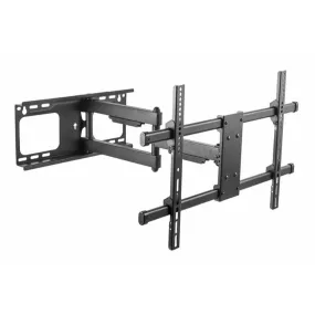 iTech Double Arm Wall Mount TV Bracket for 37" to 80" - Black | PTRB77