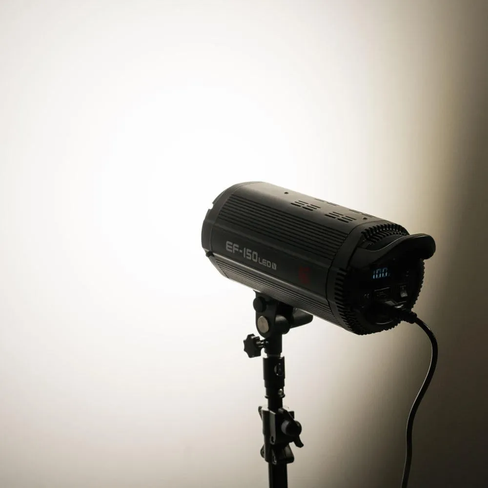 Jinbei 2 x EF150 (300W) Continuous LED Photo & Video Lighting Kit