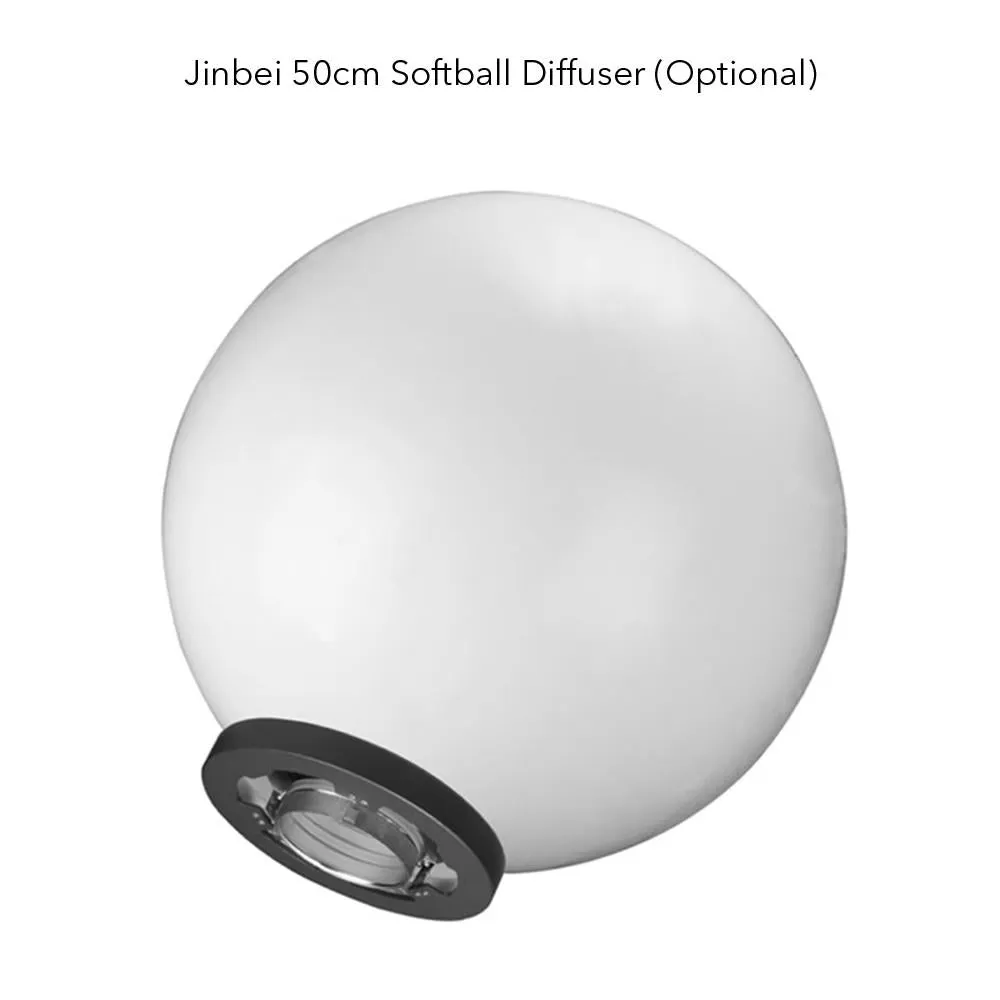 Jinbei 2 x EF150 (300W) Continuous LED Photo & Video Lighting Kit