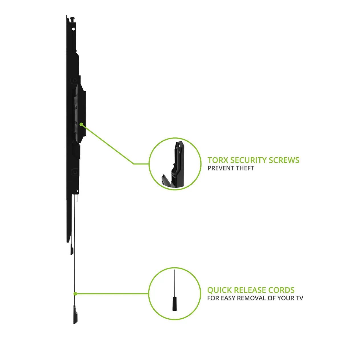 Kanto PF300 Low Profile Wall Mount for 32" - 90" TV