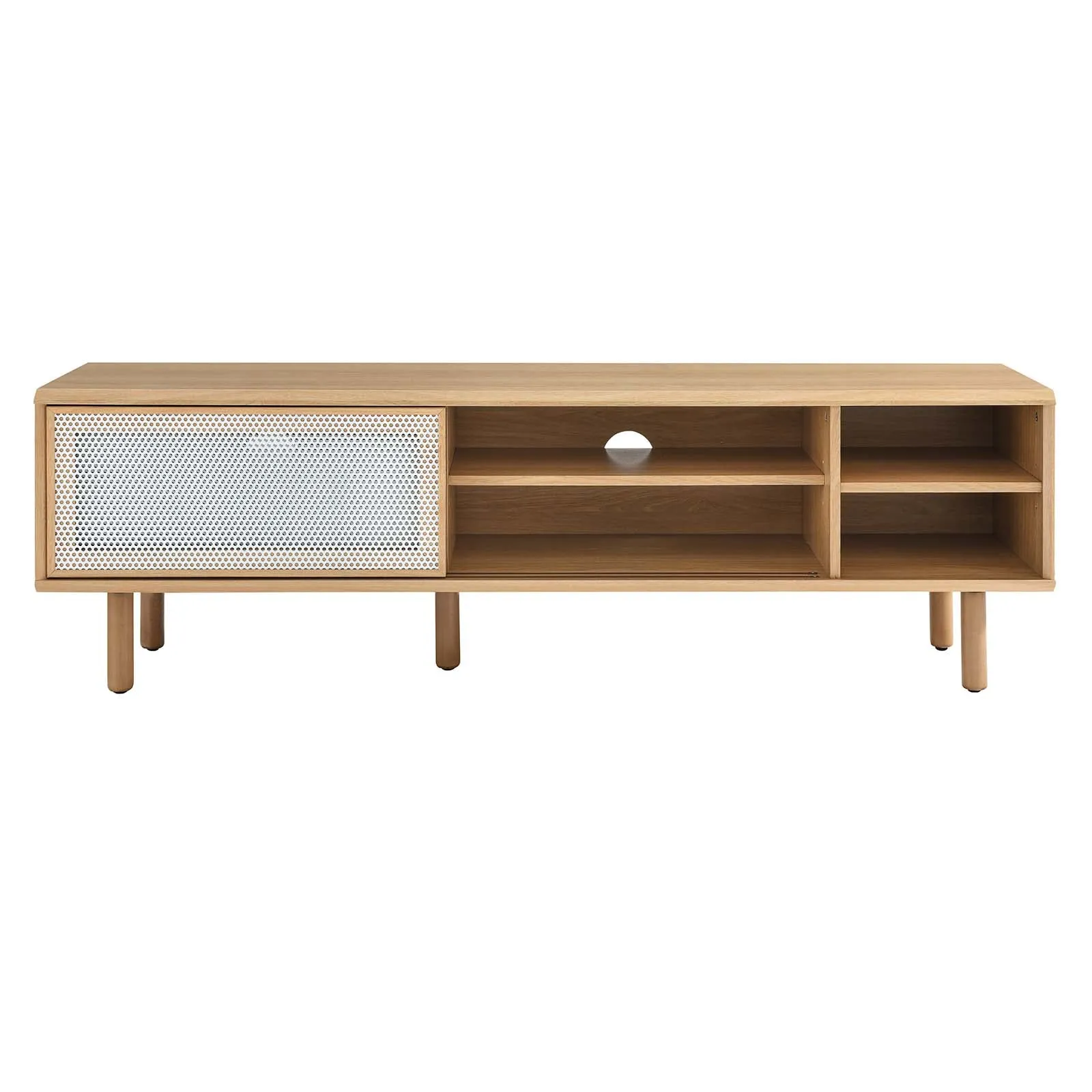Kurtis 60" TV Stand Oak EEI-6234-OAK