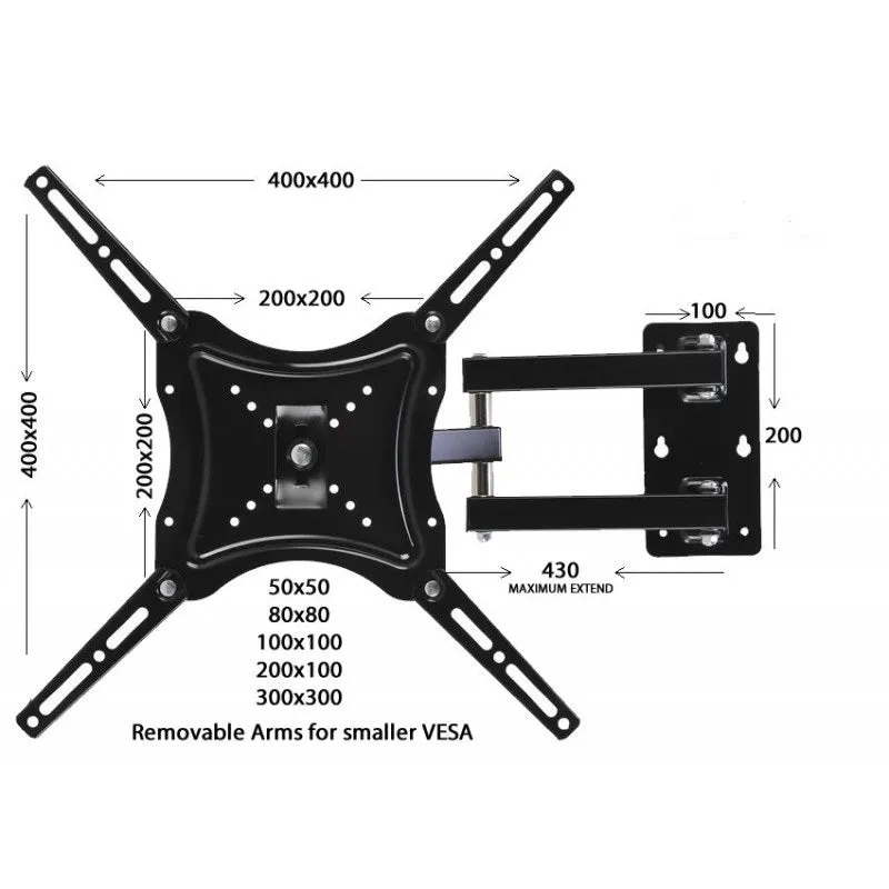LCD / PLASMA TV WALL BRACKETS 14"42"