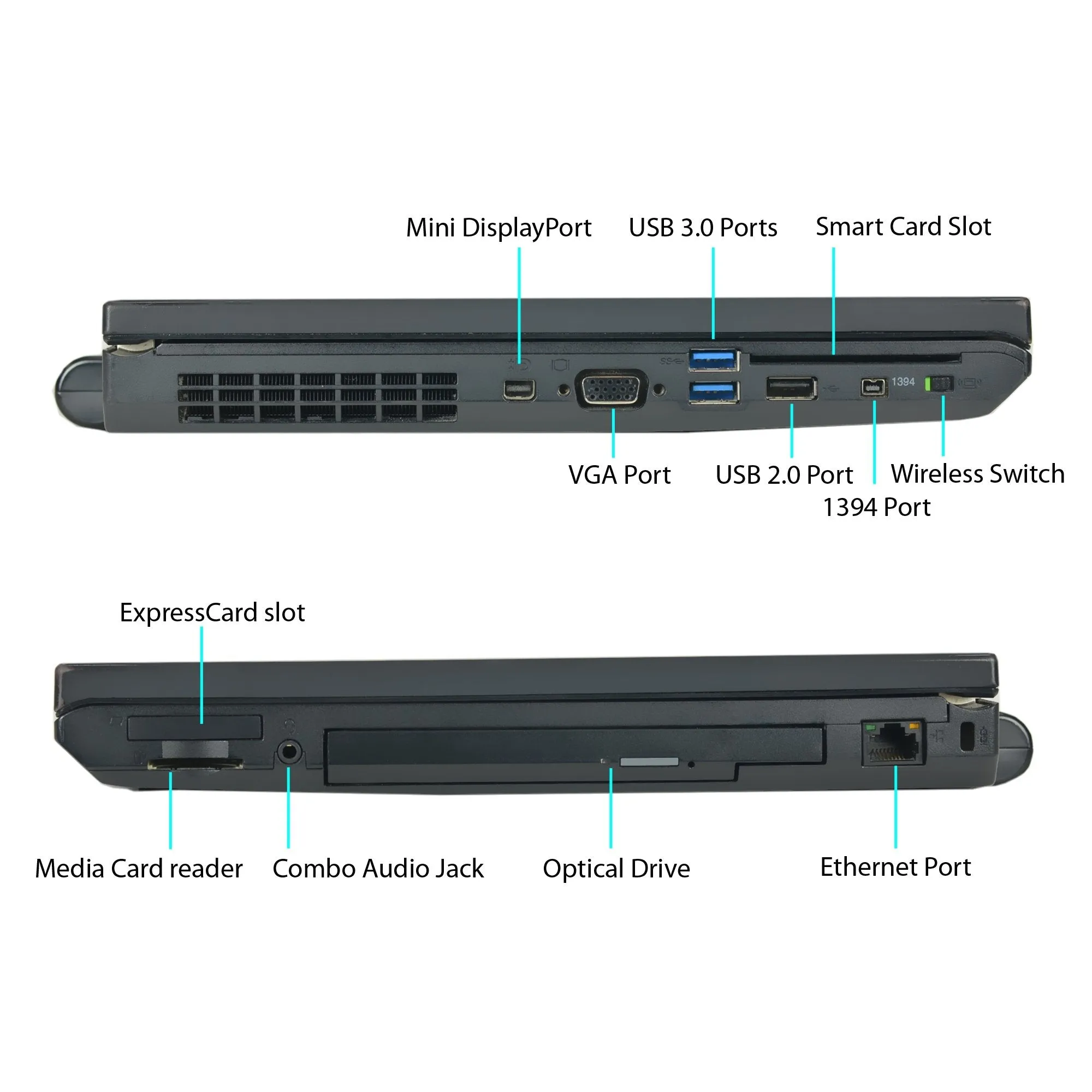 Lenovo ThinkPad W530 15.6" Quad Core Workstation - LED 1920 x 1080p (FHD) - Intel Quad Core i7-3720QM 2.60GHz up to 3.60GHz Nvidia Quadro 32GB RAM 512GB SSD Windows 10 Pro - Certified Refurbished - 1 Year Warranty