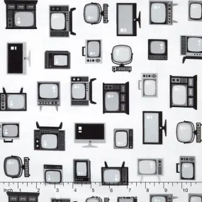 Let Me Entertain You - Television White Yardage