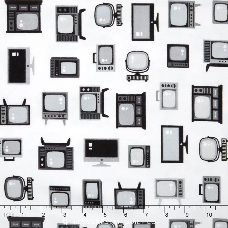 Let Me Entertain You - Television White Yardage
