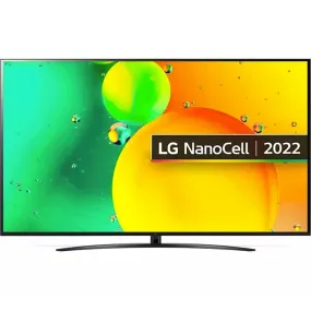 LG 65NANO766QAAEK 65" 4K NanoCell Smart TV with Voice Assistants