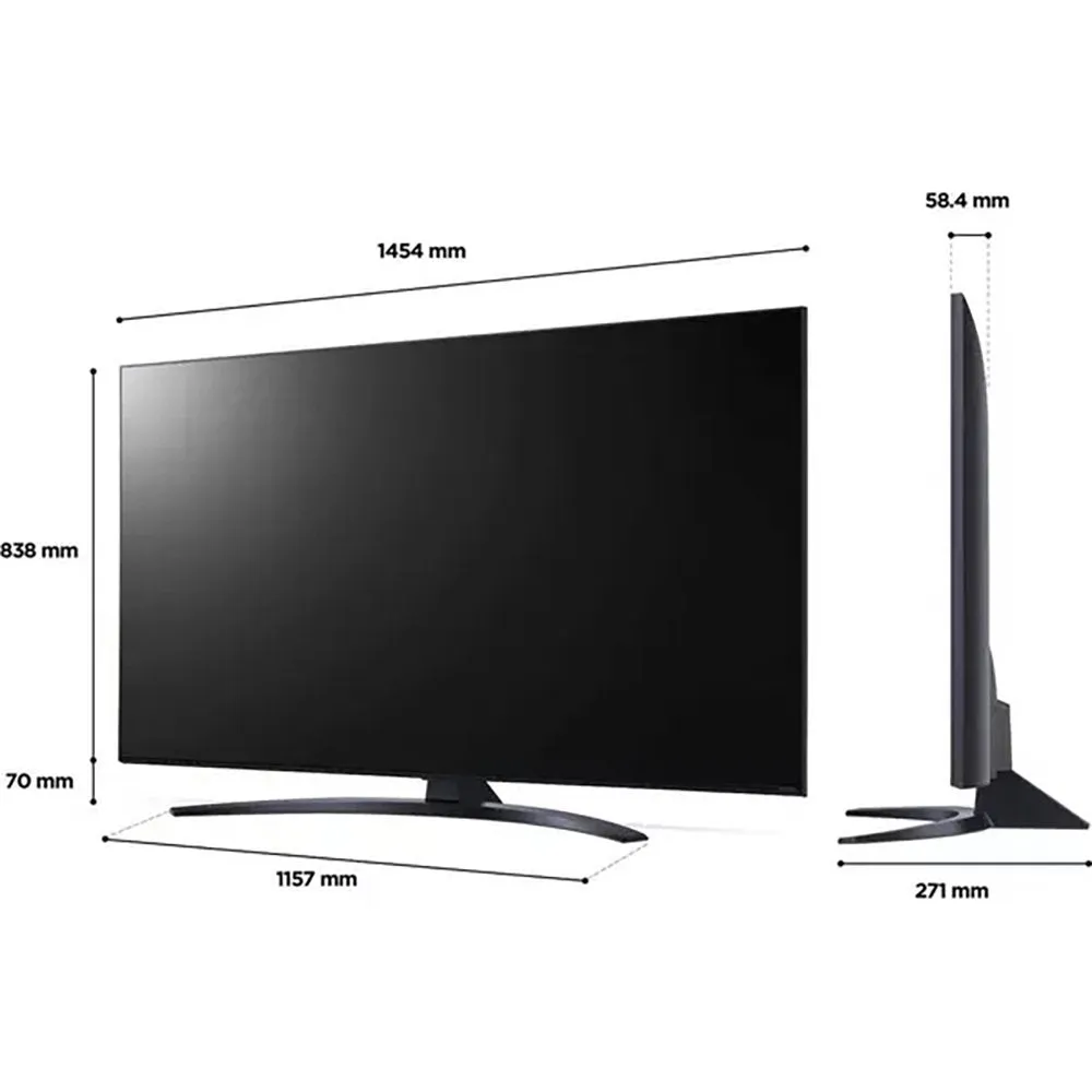 LG 65NANO766QAAEK 65" 4K NanoCell Smart TV with Voice Assistants