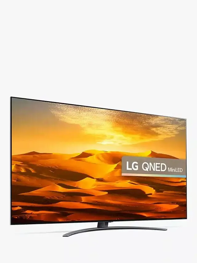 LG 65QNED916QE (2023) QNED MiniLED HDR 4K Ultra HD Smart TV, 65 inch with Freeview Play/Freesat HD - Dark Steel Silver