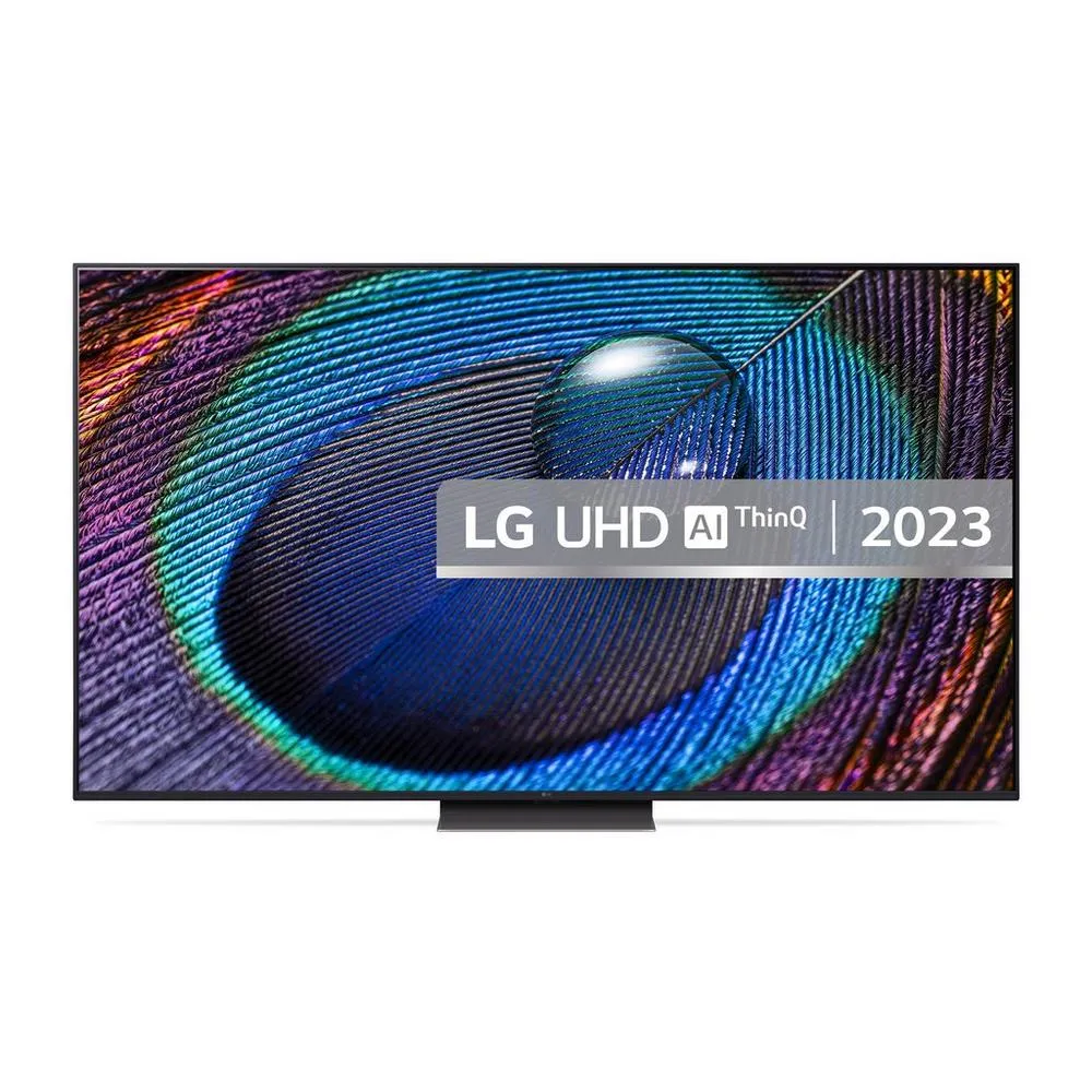LG 65UR91006LA (2023) LED HDR 4K Ultra HD Smart TV, 65 inch with Freeview Play/Freesat HD - Ashed Blue