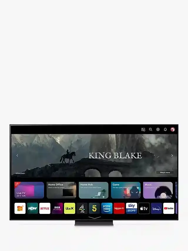 LG 65UR91006LA (2023) LED HDR 4K Ultra HD Smart TV, 65 inch with Freeview Play/Freesat HD - Ashed Blue