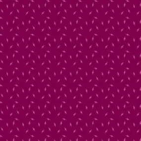 Lighting Bolt - Cherry 12.99/yd