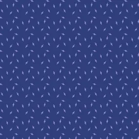 Lighting Bolt - Royal  $12.99/yd