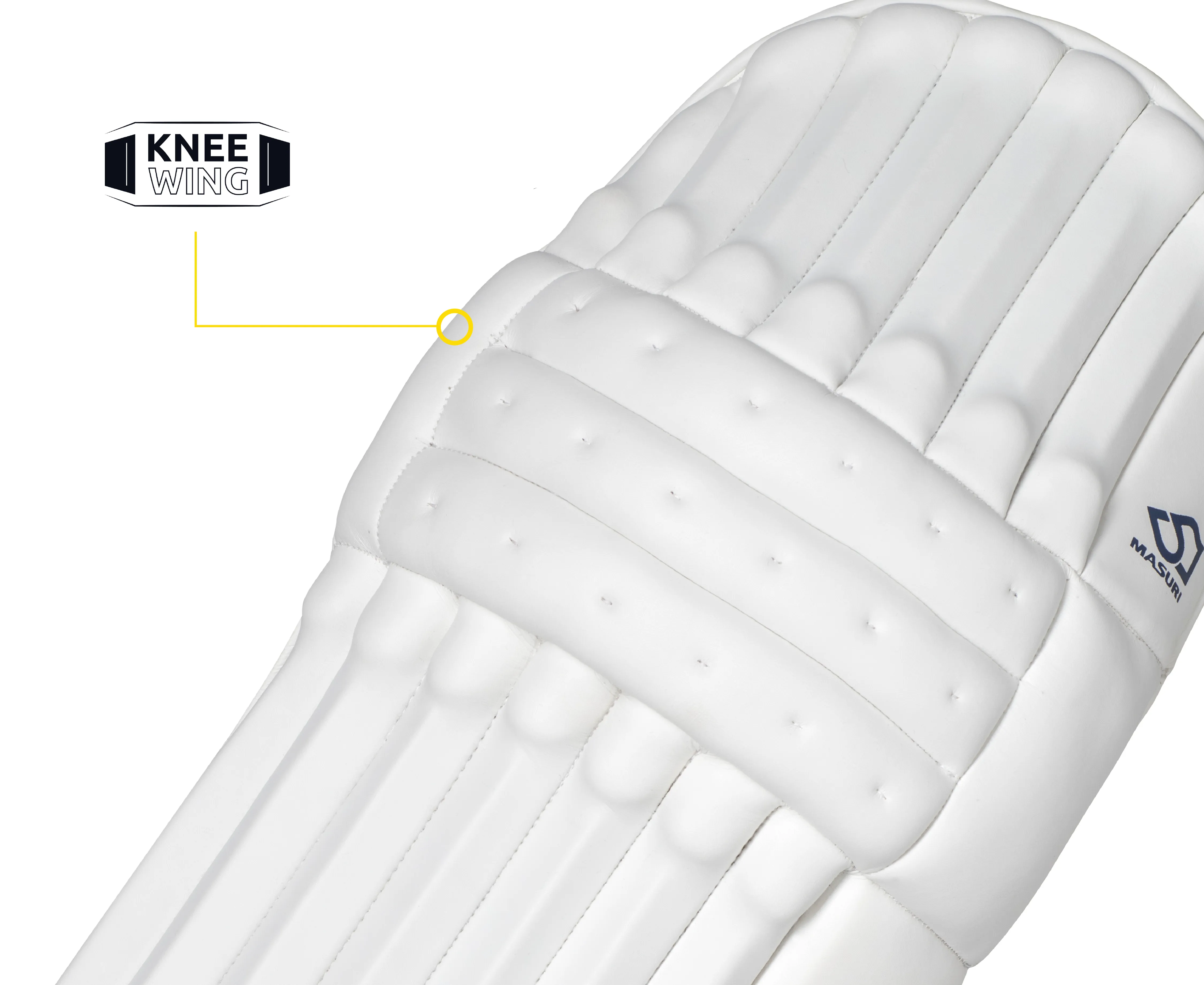 Masuri E Line Cricket Batting Pads - Small Adult