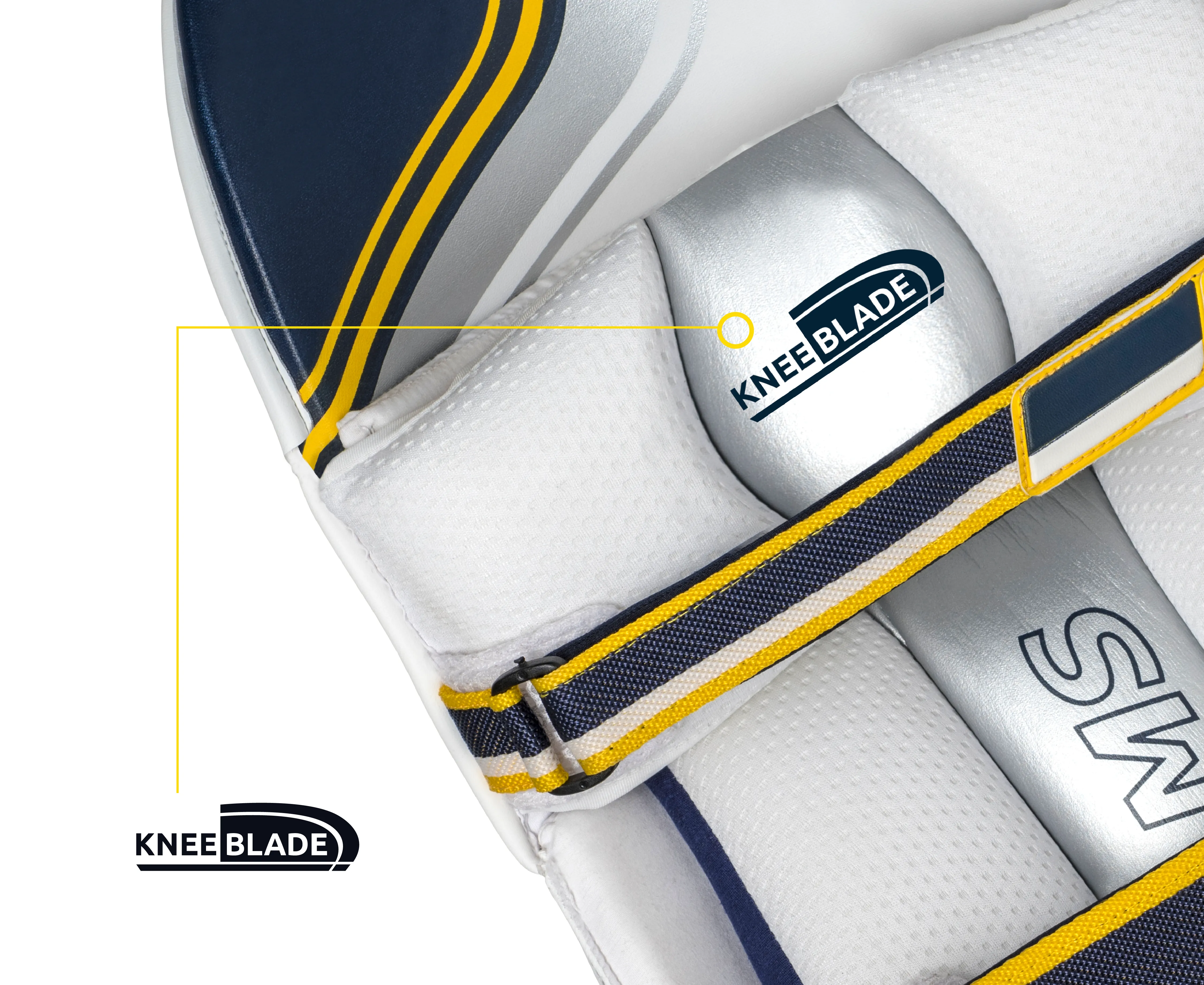 Masuri E Line Cricket Batting Pads - Small Adult