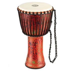 Meinl 12" Rope Tuned Travel Series Djembe - Pharaoh's Script