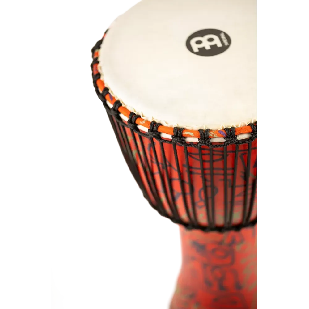 Meinl 12" Rope Tuned Travel Series Djembe - Pharaoh's Script