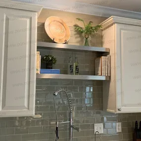Metal shelves 33"- 37" (cm. 83.8 - 94) made-to-order Ponoma®