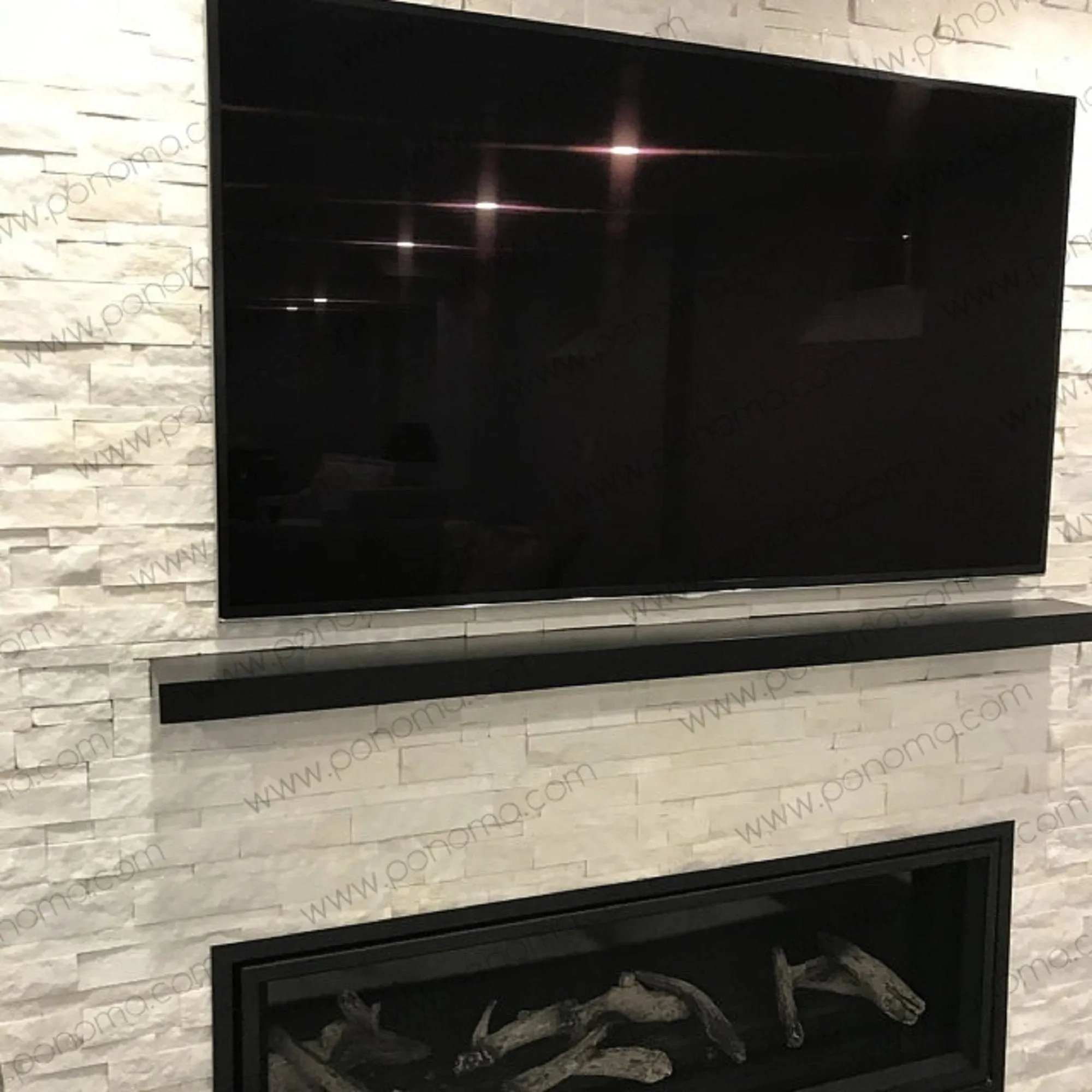 Metal shelves 33"- 42" (cm. 84 - 107) made-to-order Ponoma®
