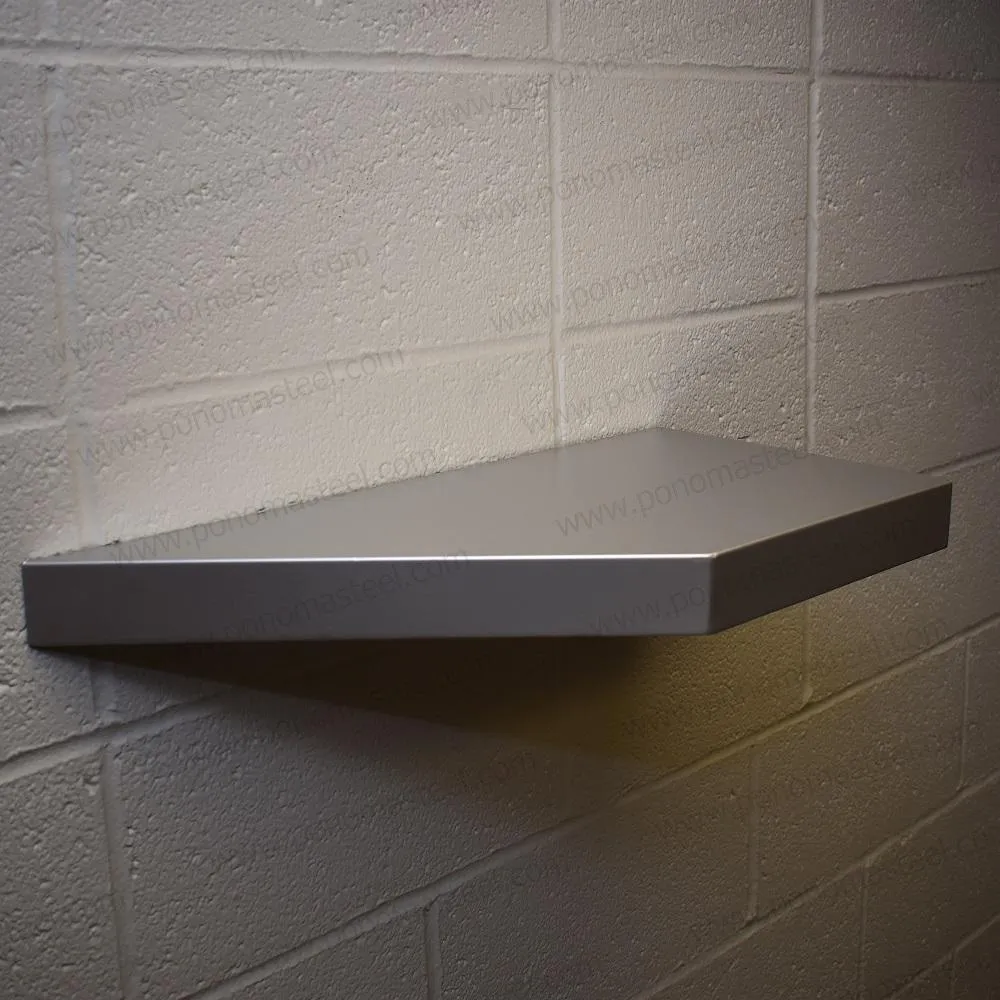 Metal shelves 33"- 42" (cm. 84 - 107) made-to-order Ponoma®