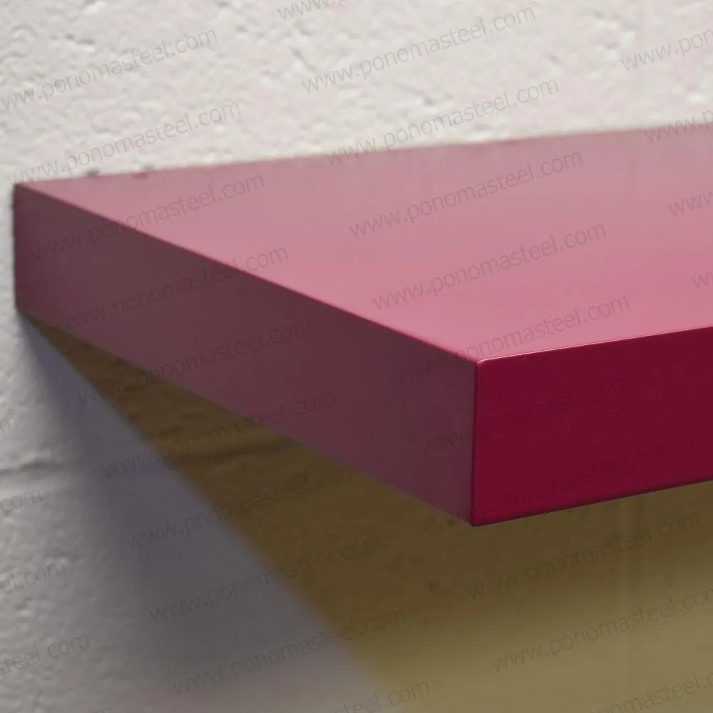 Metal shelves 33"- 42" (cm. 84 - 107) made-to-order Ponoma®