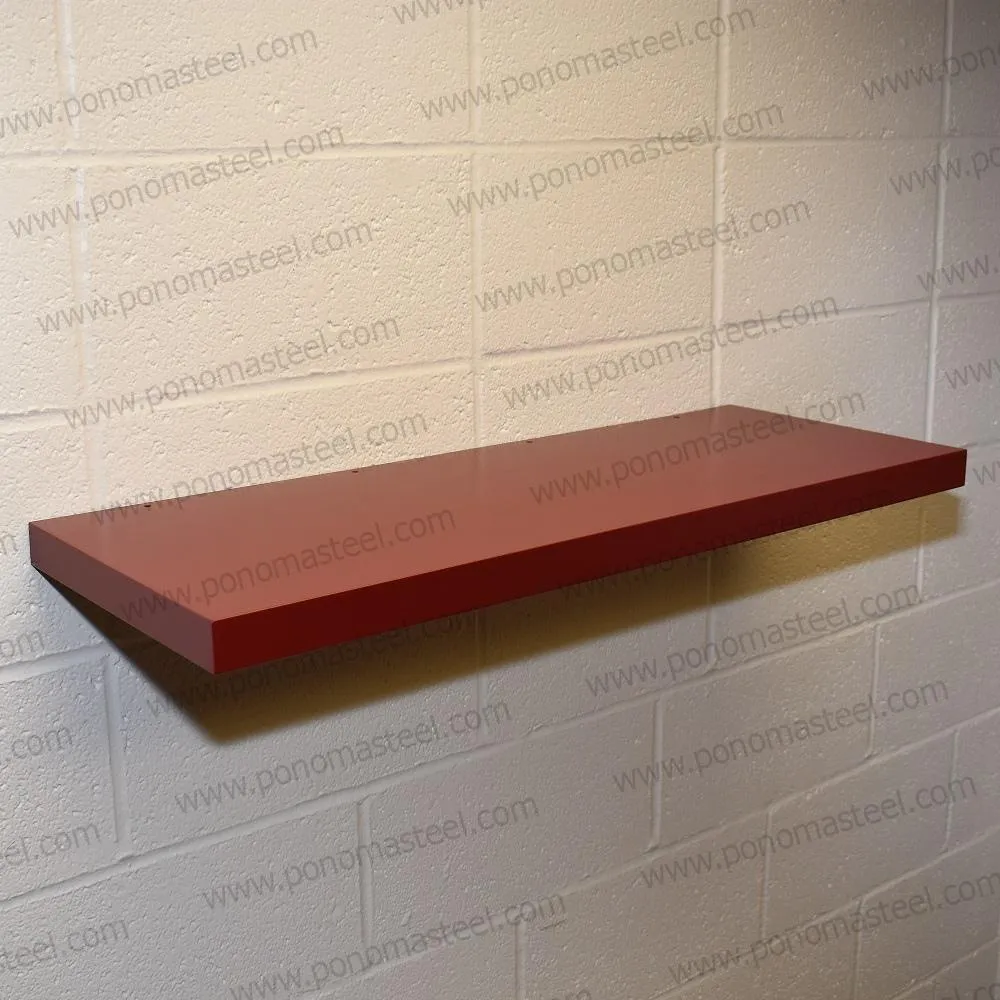 Metal shelves 33"- 42" (cm. 84 - 107) made-to-order Ponoma®