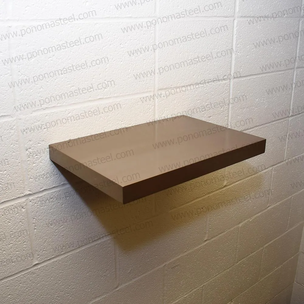 Metal shelves 33"- 42" (cm. 84 - 107) made-to-order Ponoma®