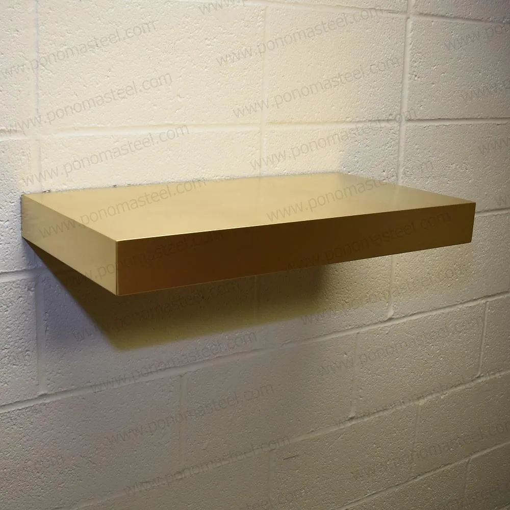 Metal shelves 33"- 42" (cm. 84 - 107) made-to-order Ponoma®