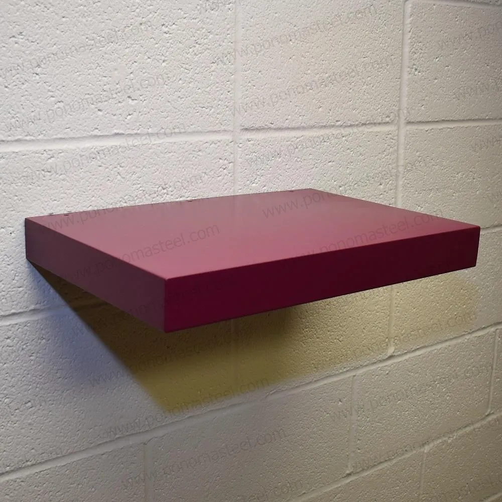 Metal shelves 33"- 42" (cm. 84 - 107) made-to-order Ponoma®