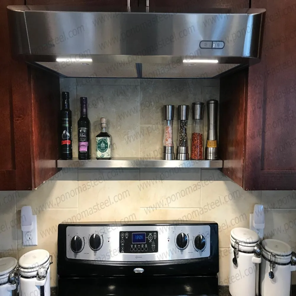 Metal shelves 33"- 42" (cm. 84 - 107) made-to-order Ponoma®