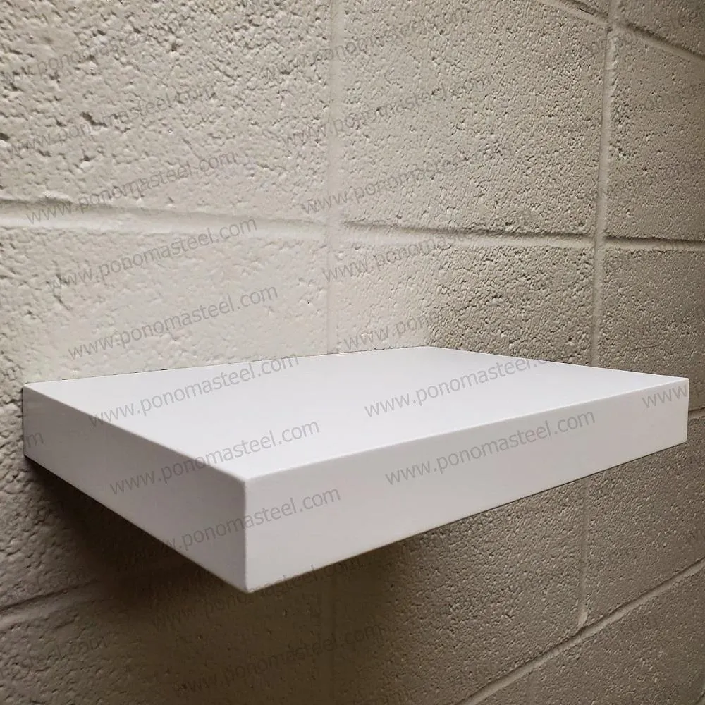 Metal shelves 33"- 42" (cm. 84 - 107) made-to-order Ponoma®