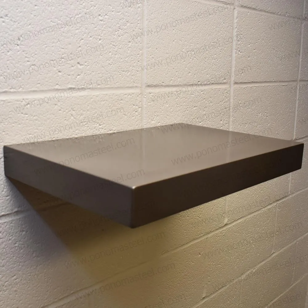 Metal shelves 33"- 42" (cm. 84 - 107) made-to-order Ponoma®