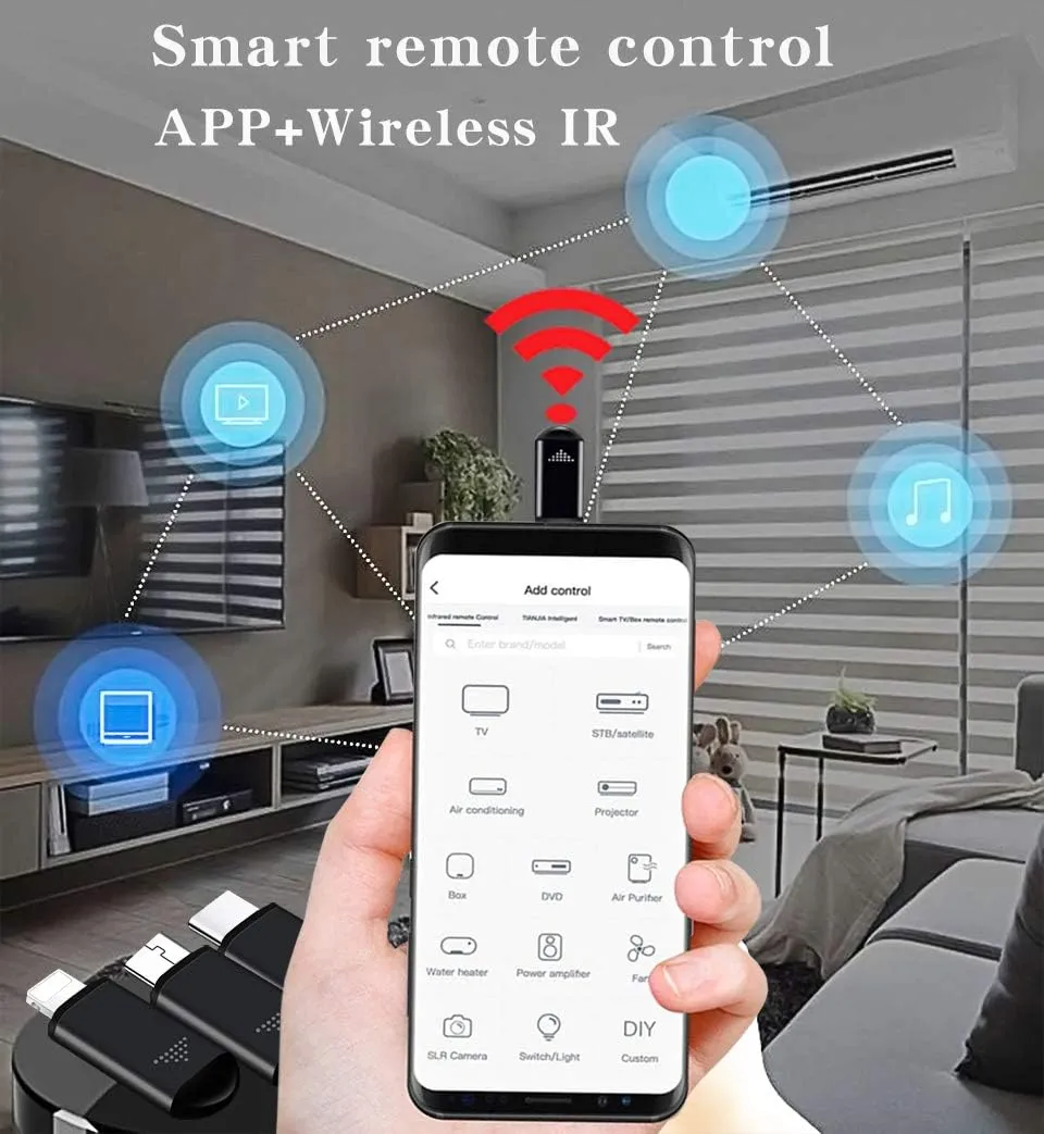 Mini Smartphone IR Remote Controller