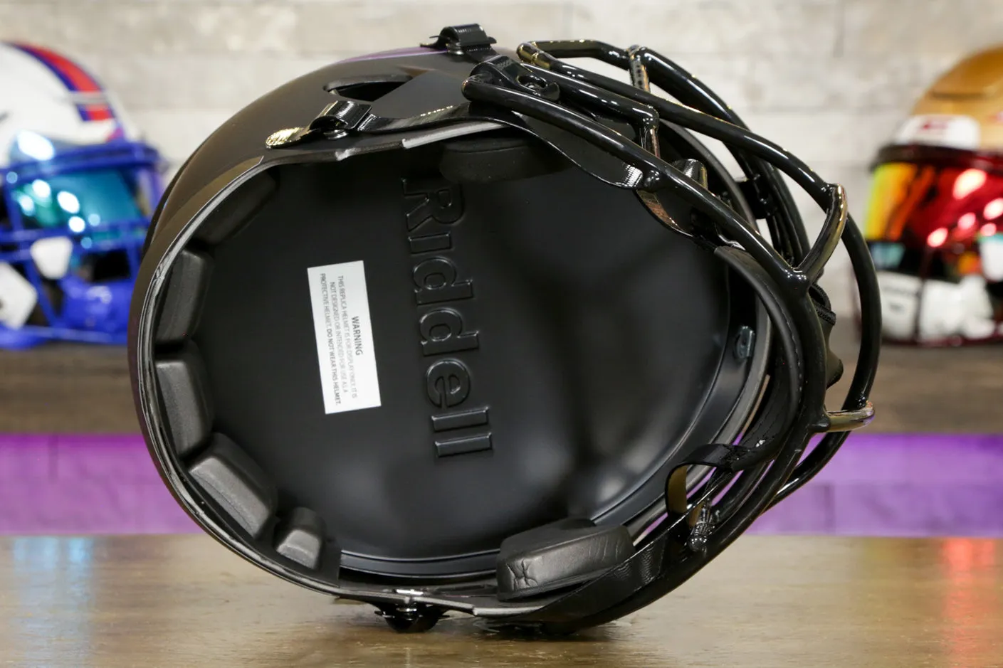 Minnesota Vikings Riddell Speed Replica Helmet - Eclipse