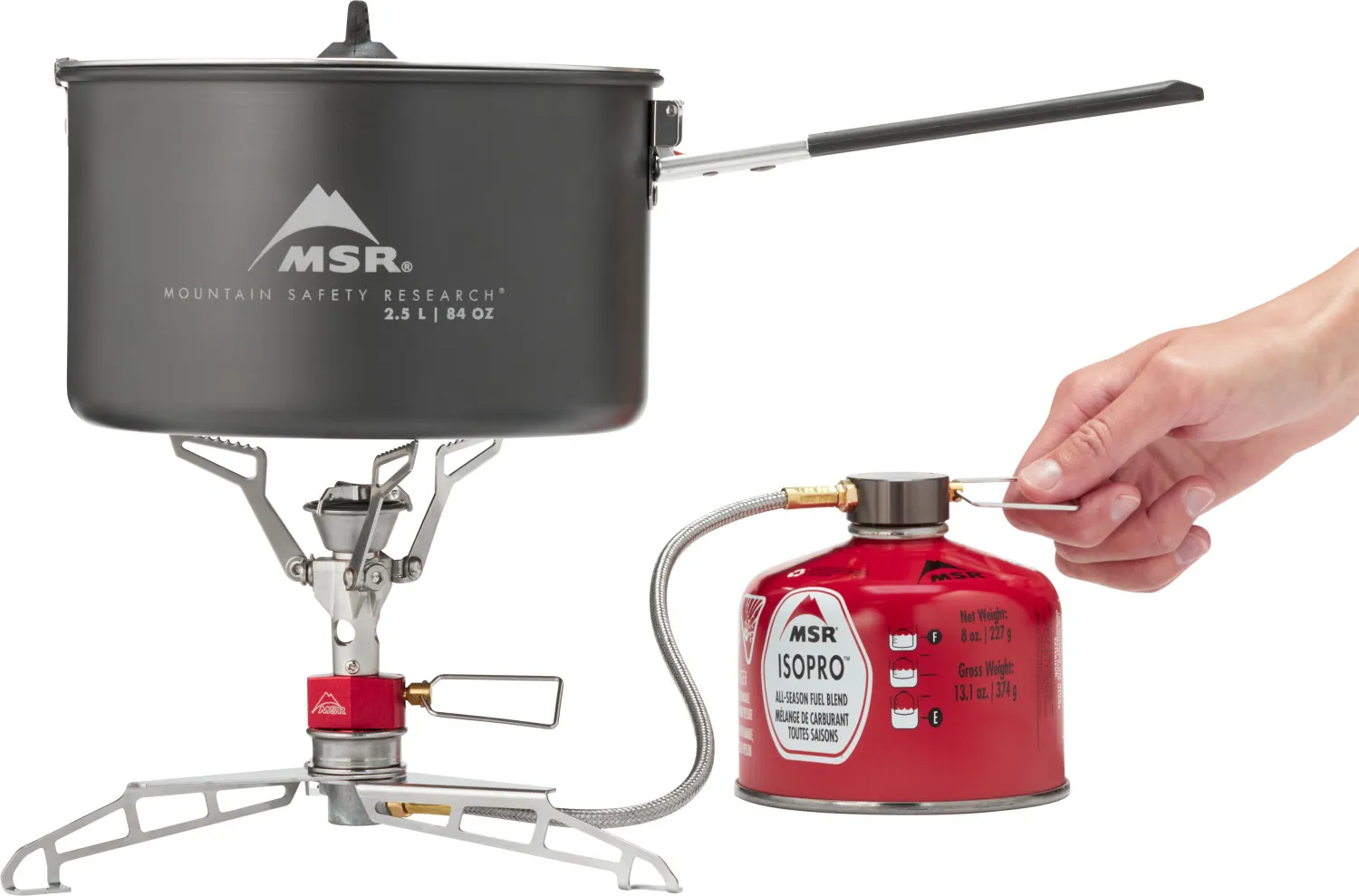 MSR LowDown Remote Stove Adapter Metal | Buy MSR LowDown Remote Stove Adapter Metal here | Outnorth