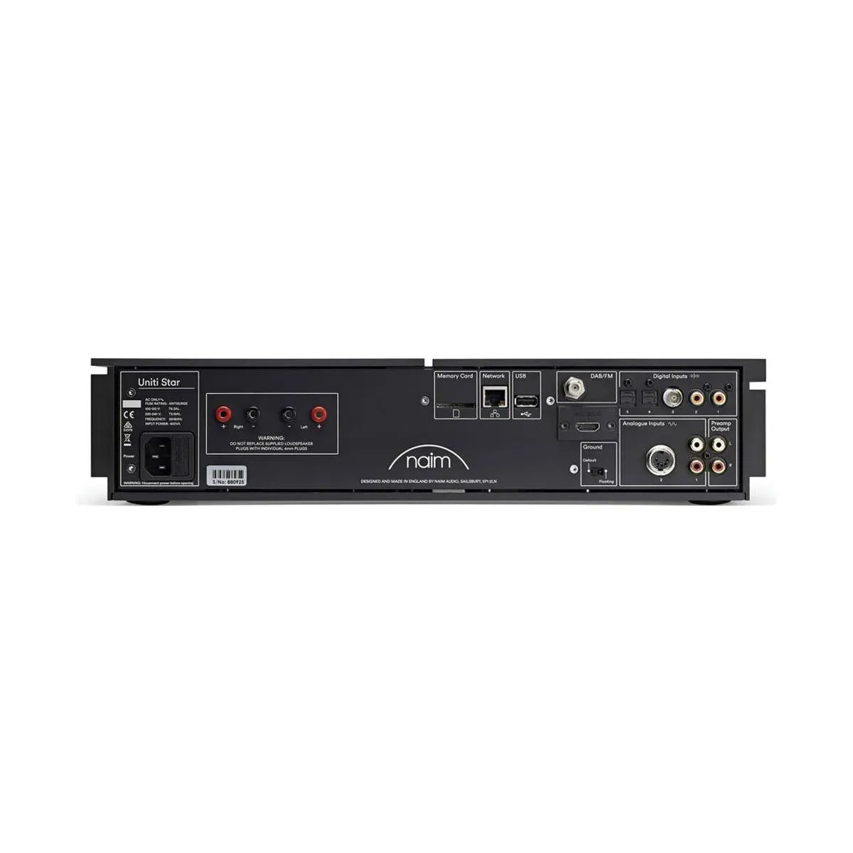 Naim Audio Uniti Star Versatile All-in-One Music Player Open Box