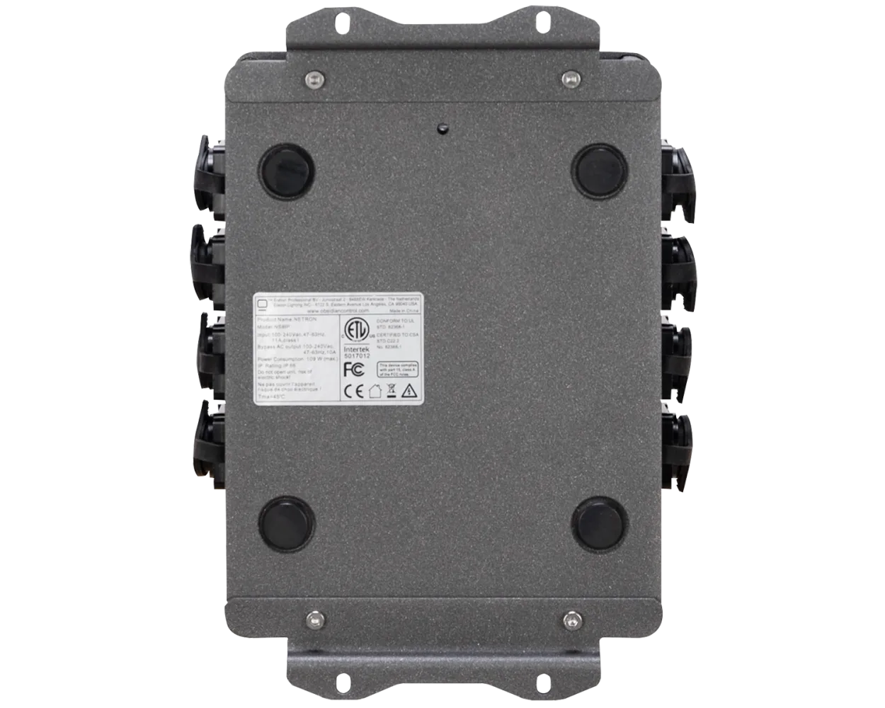 Obsidian NS8 IP IP65 8 Port Network Switch