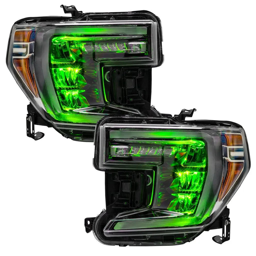 Oracle Colorshift RGB Demon Eye GMC Sierra 1500 (19-21) [Headlight Upgrade] 1440-334
