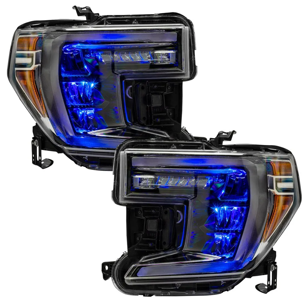 Oracle Colorshift RGB Demon Eye GMC Sierra 1500 (19-21) [Headlight Upgrade] 1440-334