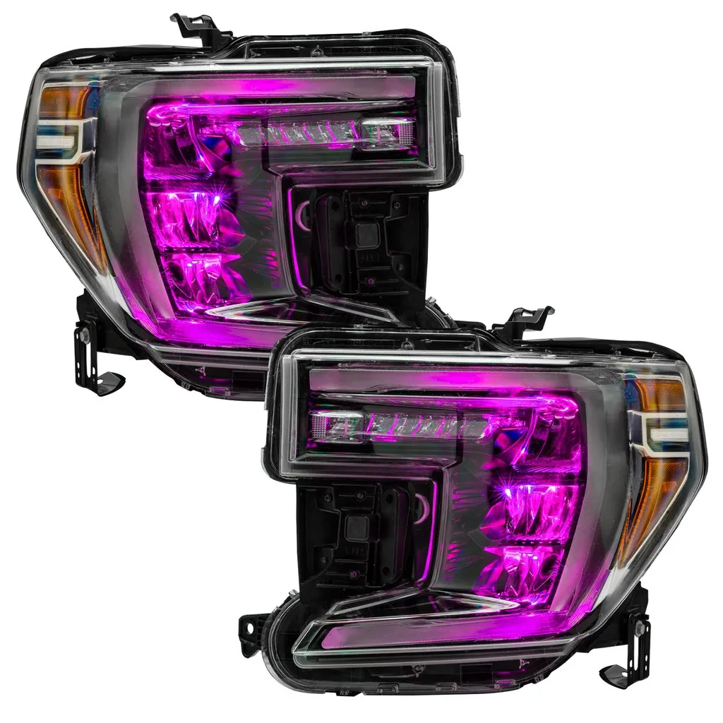 Oracle Colorshift RGB Demon Eye GMC Sierra 1500 (19-21) [Headlight Upgrade] 1440-334