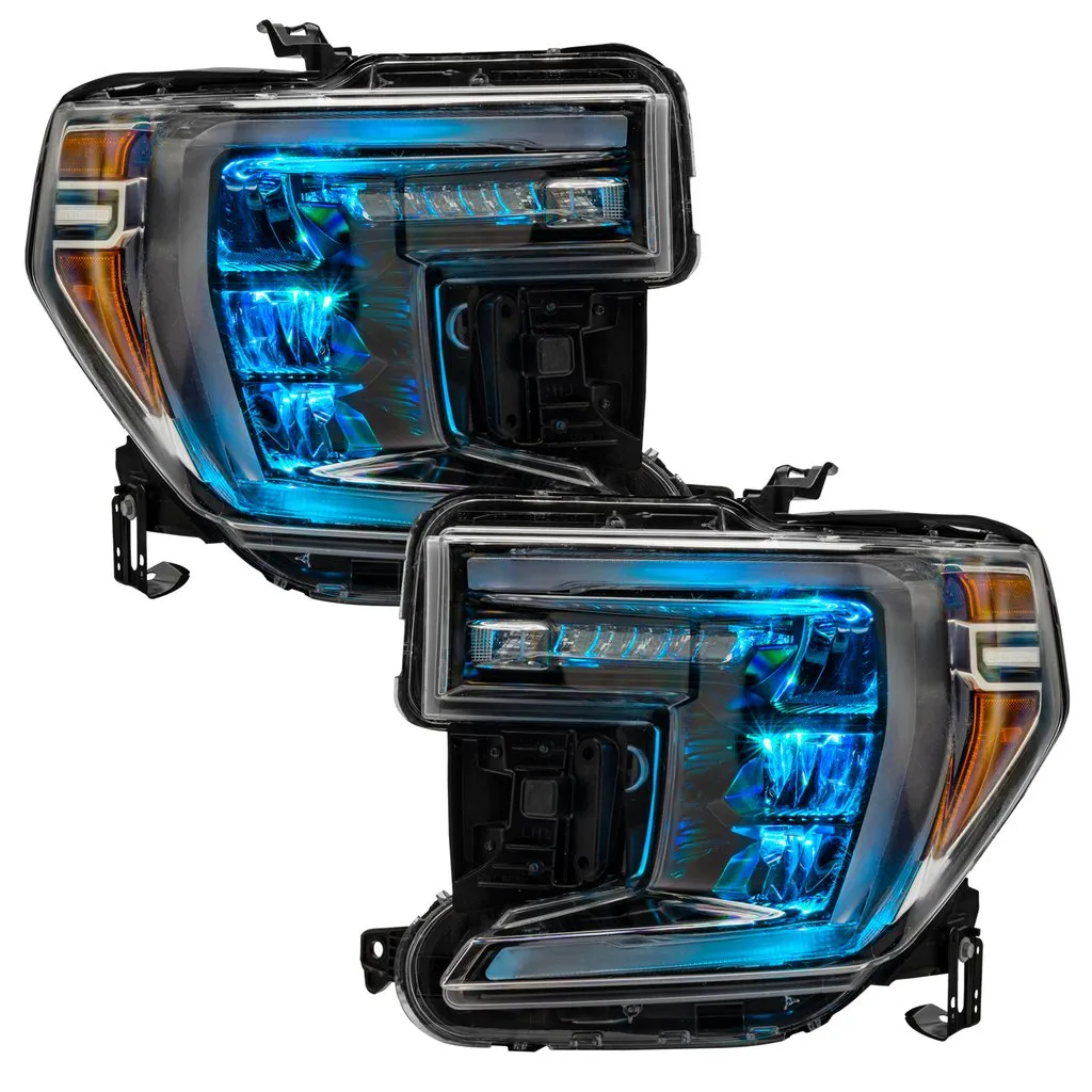 Oracle Colorshift RGB Demon Eye GMC Sierra 1500 (19-21) [Headlight Upgrade] 1440-334