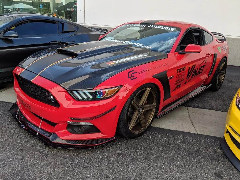 Oracle Dynamic Colorshift Ford Mustang V6/GT/Shelby (15-17) [DRL Upgrade w/ Halo Kit] 1335-332