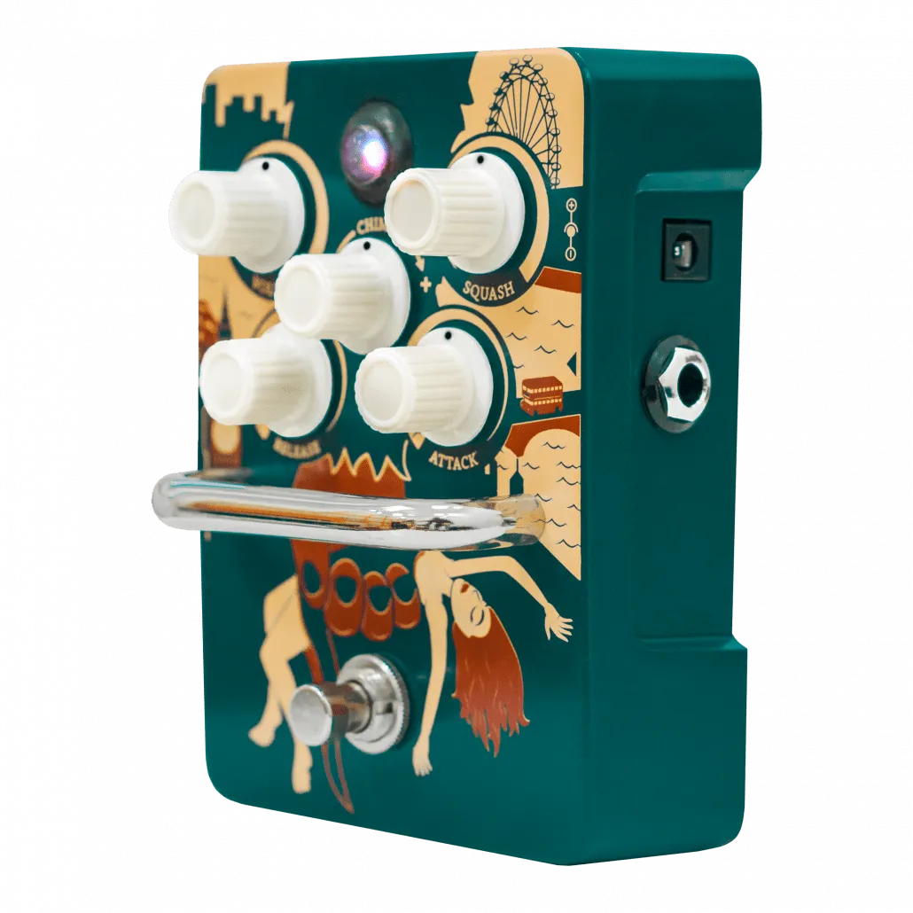 Orange Amplifiers Kongpressor Analog Compression Effects Pedal