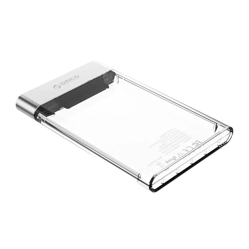 Orico SSD HDD SATA CASING 2.5 USB 3.0 TRANSPARENT 2129U3