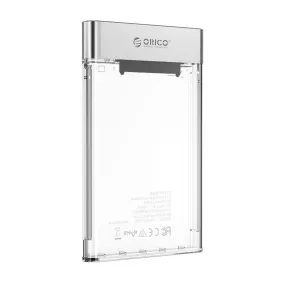 Orico SSD HDD SATA CASING 2.5 USB 3.0 TRANSPARENT 2129U3