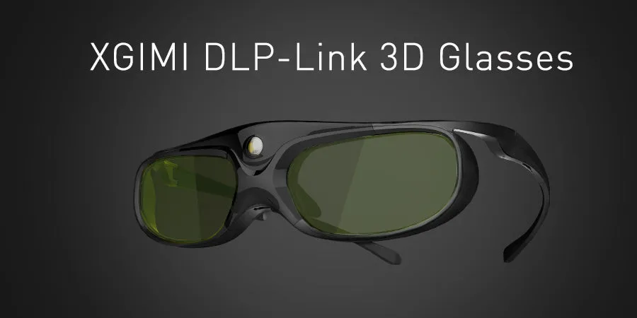 Original XGIMI Shutter 3D Glasses DLP-Link Liquid Crystal Rechargeable Virtual Reality LCD Glass for XGIMI H2 Horizon Halo AURA