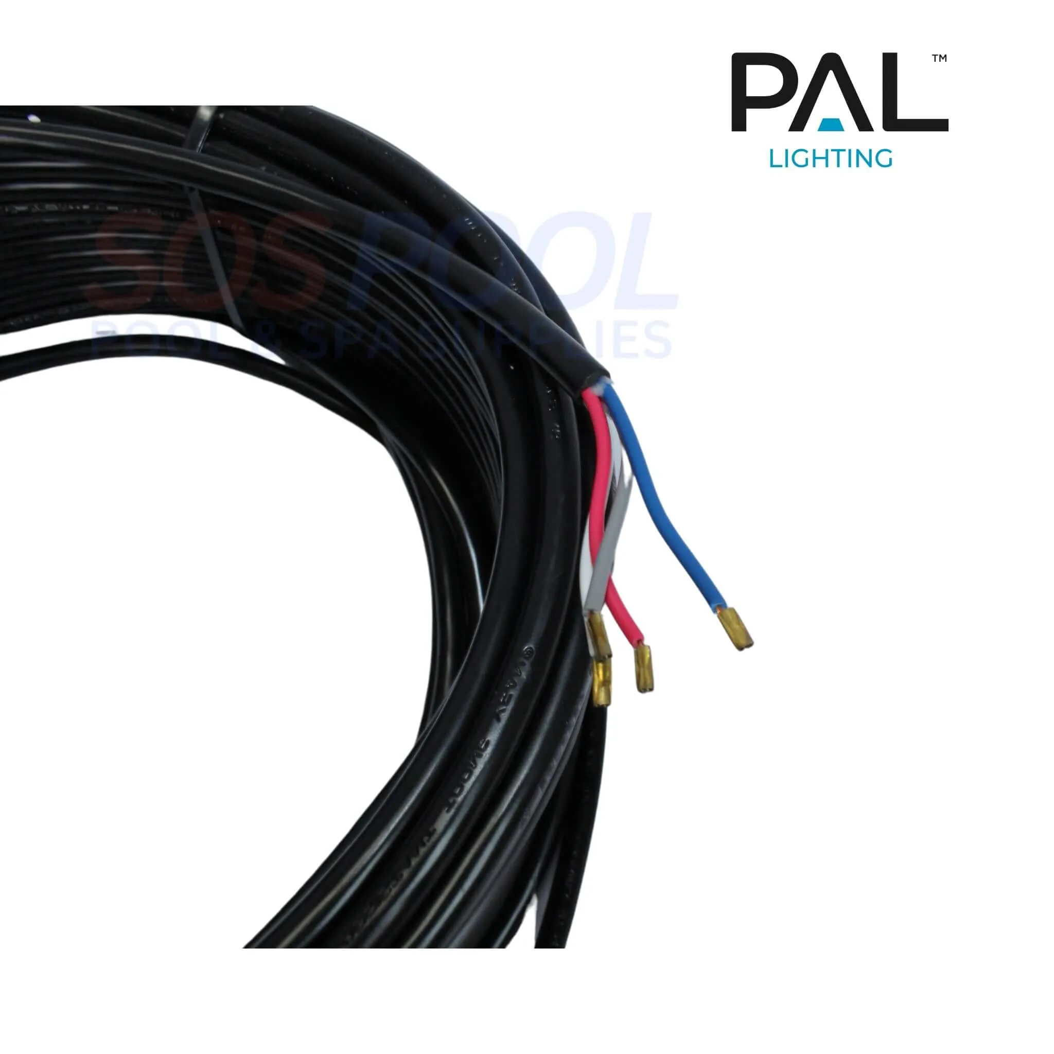 PAL Lighting Treo Max Multi Color Nicheless Pool & Spa Light | 150 ft. Cable | 64-EGTMX-150