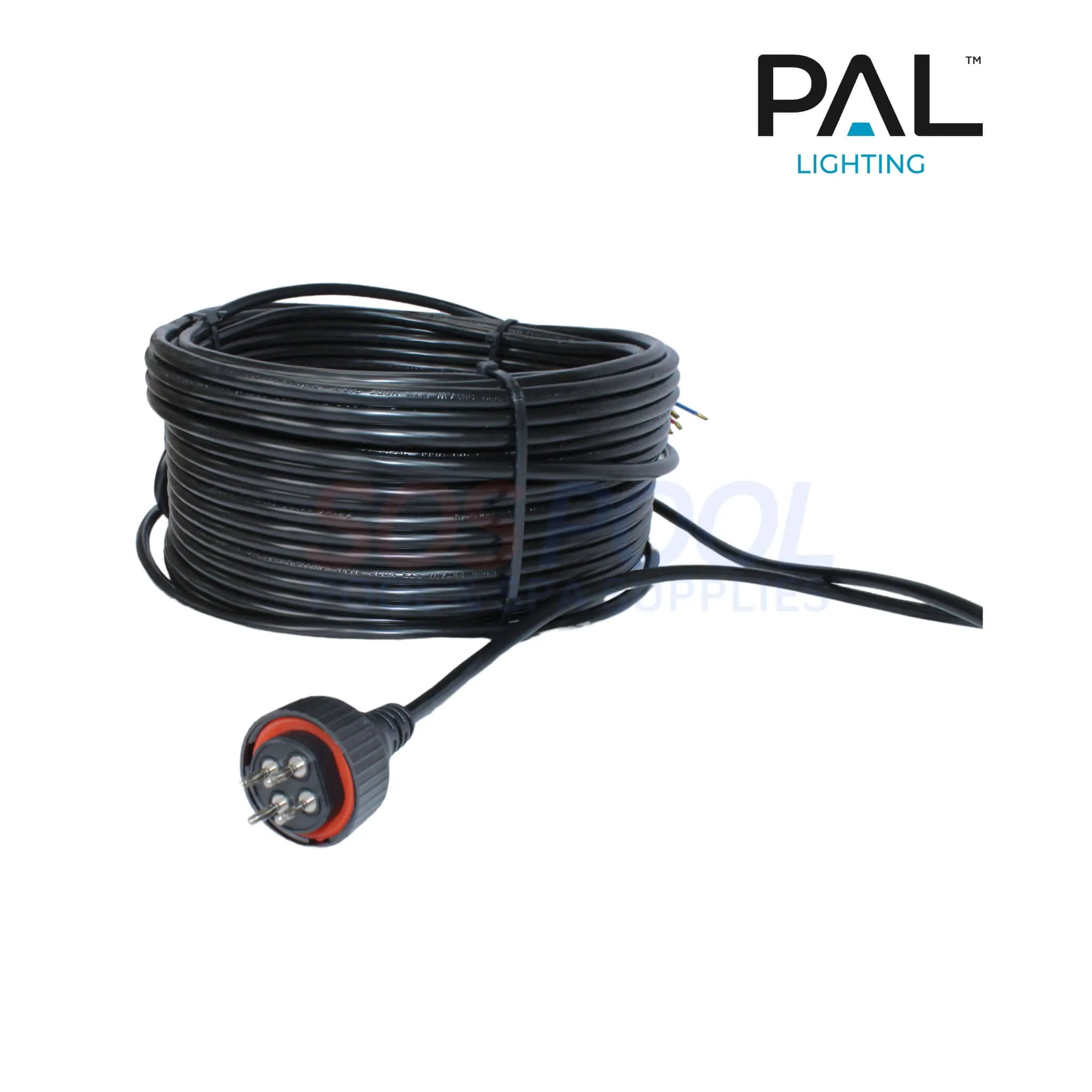 PAL Lighting Treo Max Multi Color Nicheless Pool & Spa Light | 150 ft. Cable | 64-EGTMX-150