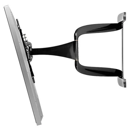 Peerless-AV SUA761PU DesignerSeries Universal Ultra Slim Articulating Wall Mount for 37" to 65" Ultra-Thin Displays, Black