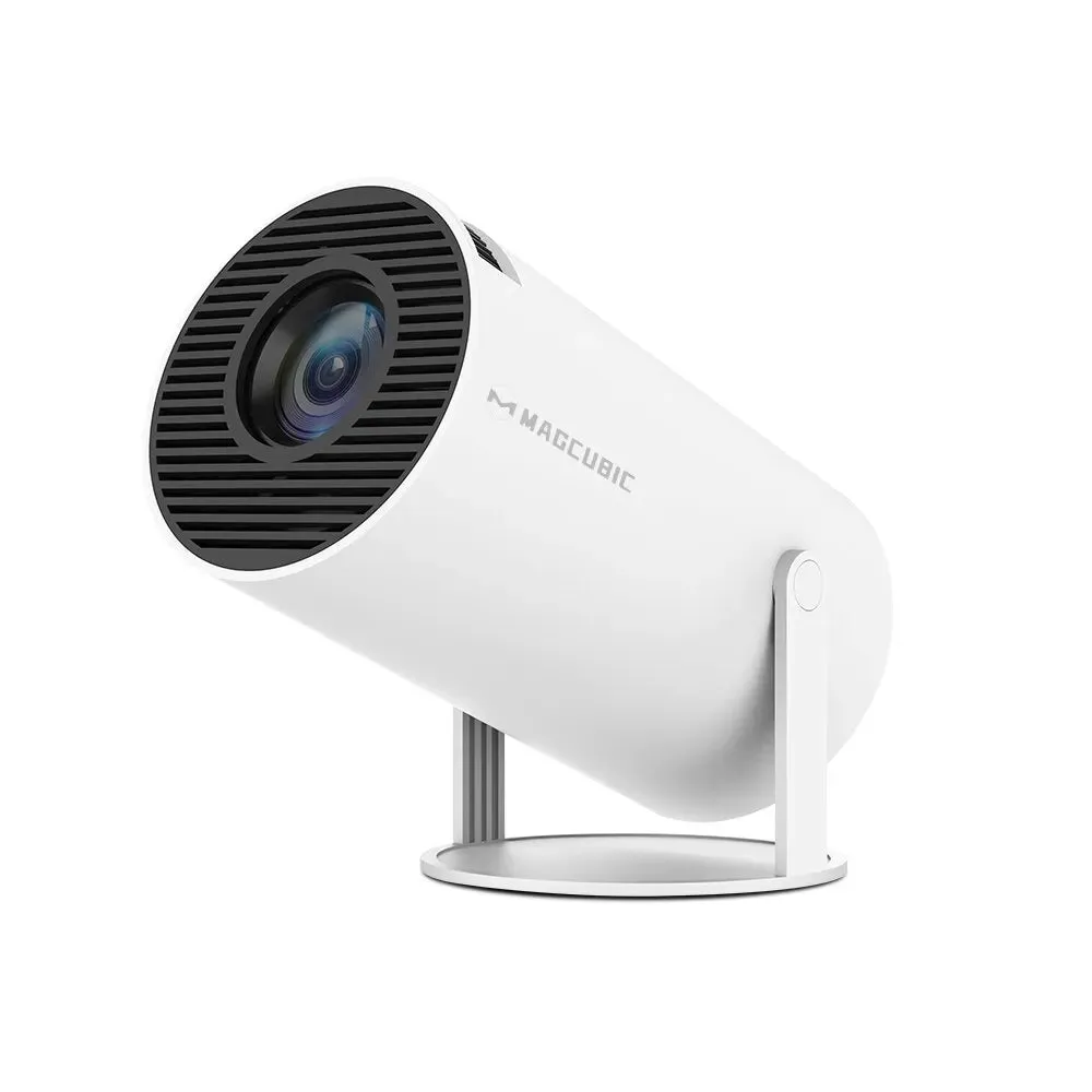 Portable Bluetooth Mini Magcubic Projector HY300 4K Keystone Correction Compitable With Android/lOS/Windows
