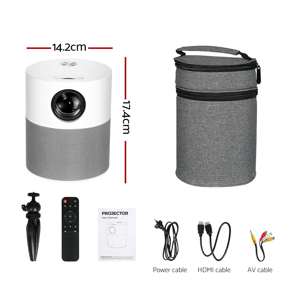 Portable Wifi Video Projector 1080P Home Theater Screen Cast HDMI